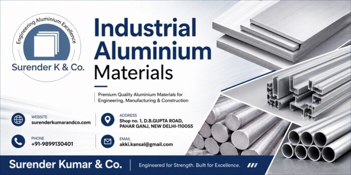 Industrial Aluminium Materials Supplier by Surender Kumar & Co.