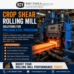 Enhance Rolling Mill Performance with Precision Crop Shears