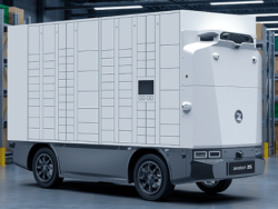 Z5 Multi-Locker Robovan – Driverless Delivery Vans | Zelostech