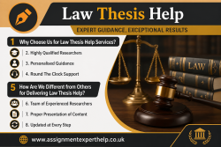 Law Thesis Help from Qualified Legal Writers and Researchers