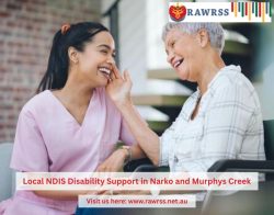 Local NDIS Disability Support in Narko and Murphys Creek