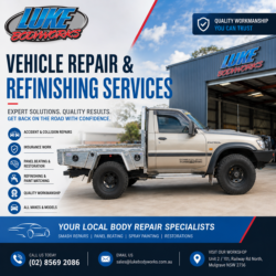 Luke Bodyworks Vehicle Repair & Refinishing Services