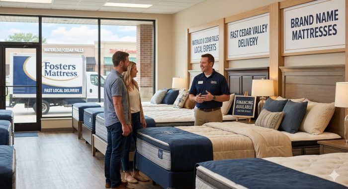 Find the Best Mattress for Sale in Waterloo & Cedar Falls