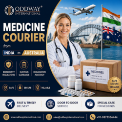 Trusted Medicine Courier from India to Australia – Oddway