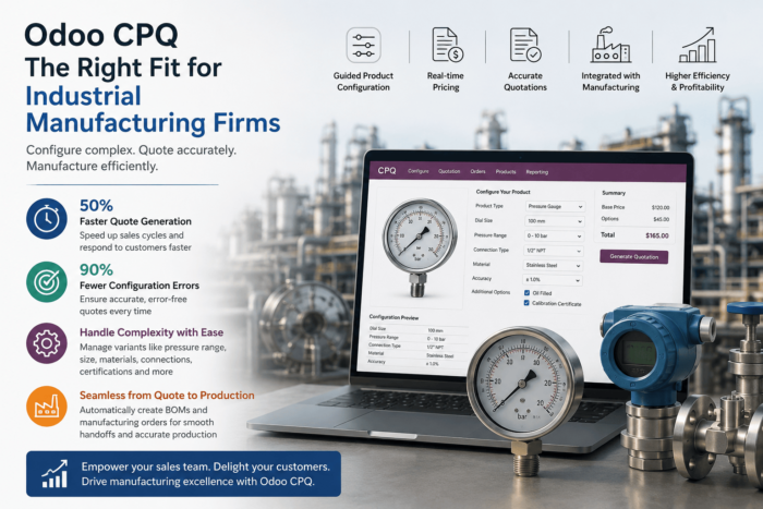 CPQ for Industrial Equipment Manufacturers | Faster & Accurate Quotes