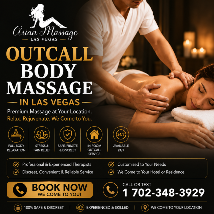 Professional Outcall Body Massage Services in Las Vegas