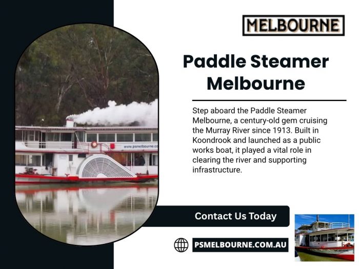 Step Aboard a Historic Paddle Steamer Echuca Experience by Paddle Steamer Melbourne