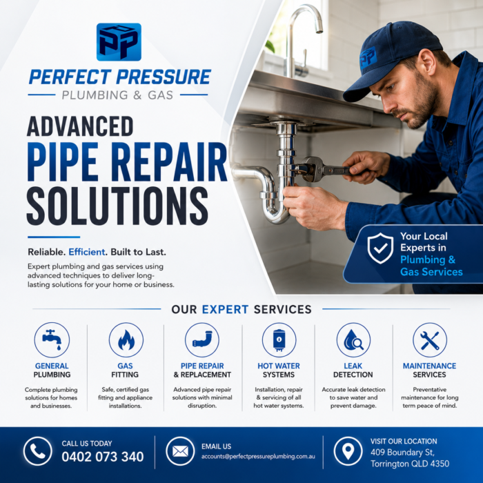 Perfect Pressure Plumbing Advanced Pipe Repair Solutions