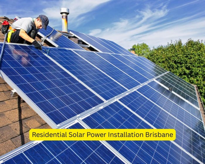 Residential Solar Power Installation Brisbane