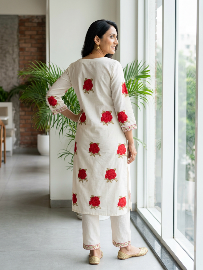 The Quiet Comfort of Pure Cotton — Why Every Woman Needs a Great Cotton Kurta in Her Wardrobe