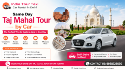 Save Time with Same Day Taj Mahal Tour by Car for a Comfortable Agra Trip