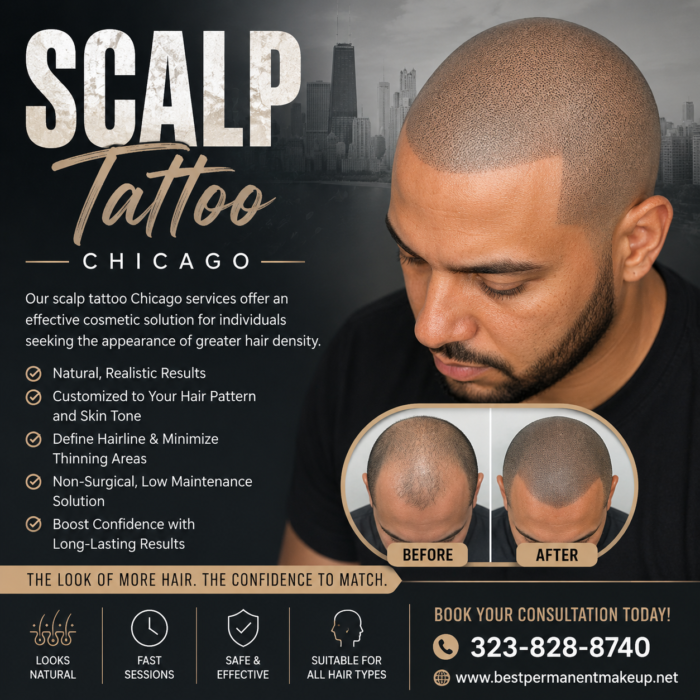 Scalp Tattoo Chicago