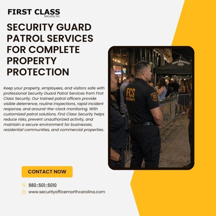 Reliable Security Guard Patrol Services for Complete Property Protection