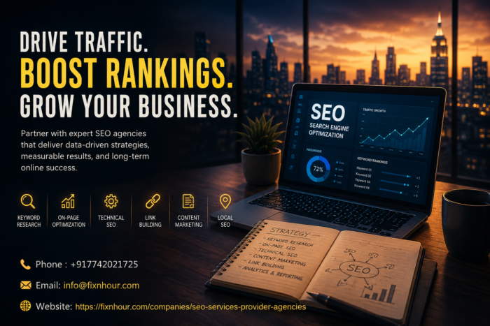 SEO Services Provider Agencies for Business Growth & Online Success