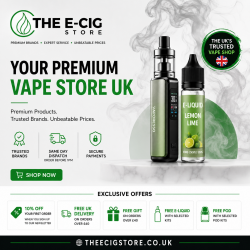 Trusted The E-Cig Store UK for Premium Vapes and Vape Products