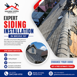 Expert Siding Installation in Bronx NY | Golden Touch Renovation LLC