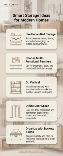 5 Smart Storage Ideas for Modern Homes