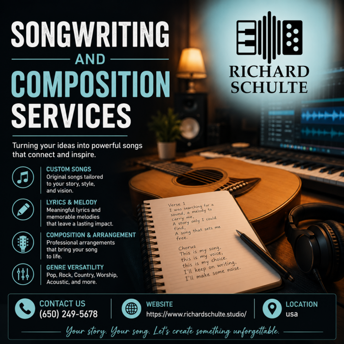 Creative Songwriting and Composition Services for Every Genre