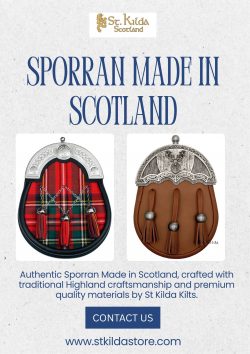 Sporran Made in Scotland | Authentic Quality
