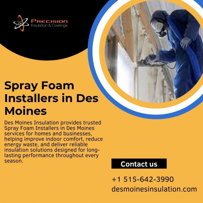 Reliable Spray Foam Installers in Des Moines