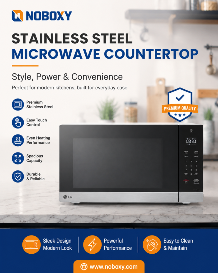 Stainless Steel Microwave Countertop Buying Guide by Noboxy