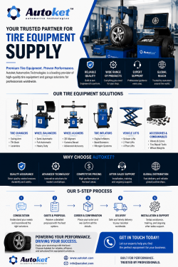 Tire Equipment Supply for Professional Tire Service