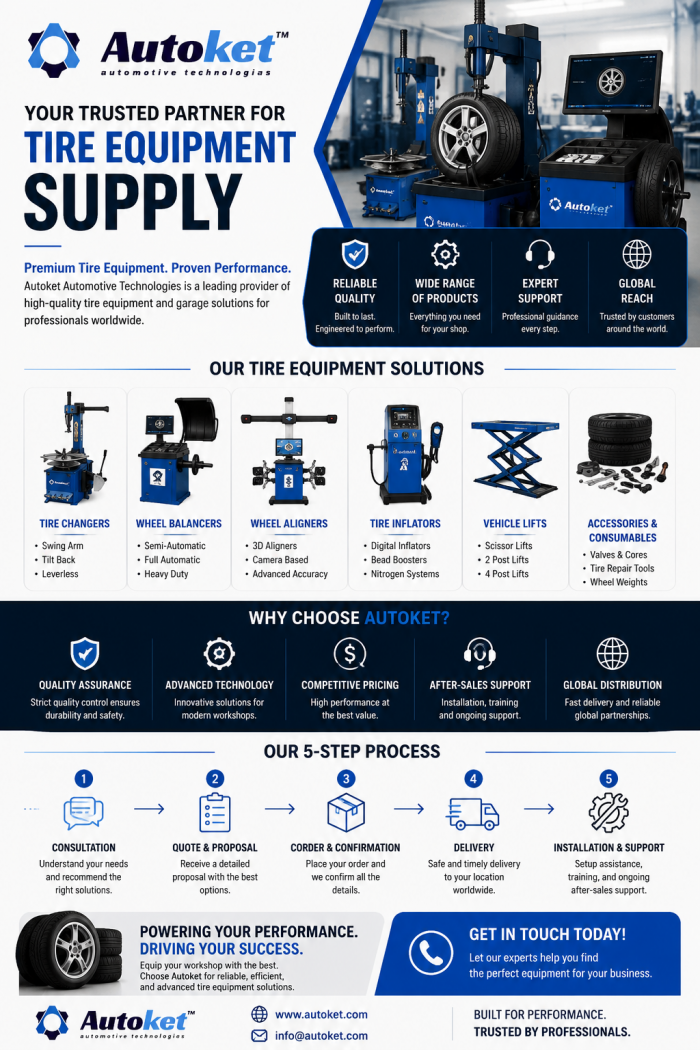 Tire Equipment Supply for Professional Tire Service