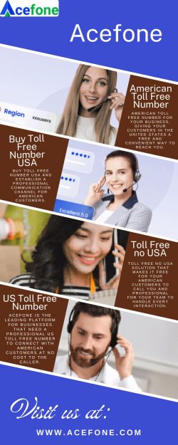 Give Your US Customers a Free Line — Activate Your USA Toll Free No | Acefone
