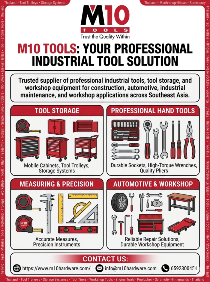 Pliers Thailand | Industrial Hand Tools by M10 Tools