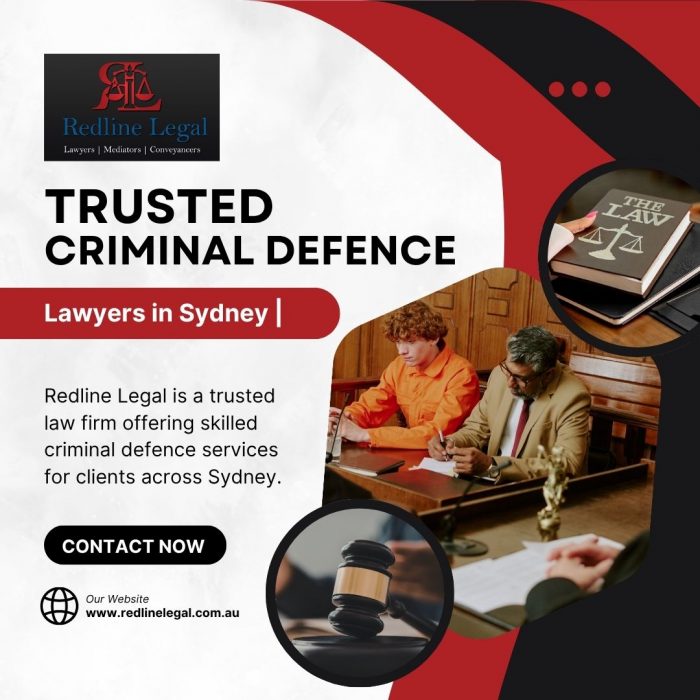 Trusted Criminal Defence Lawyers in Sydney | Redline Legal