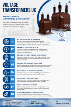 Trusted Voltage Transformer Solutions Across the UK