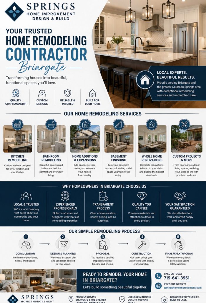 Trusted Home Remodeling Services in Briargate