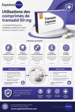 Utilisations des comprimés de tramadol 50 mg