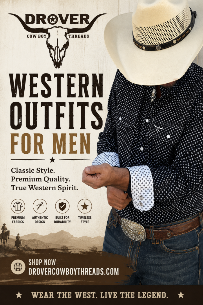Western Outfits For Men | Authentic Western Wear by Drover Cow Boy Threads