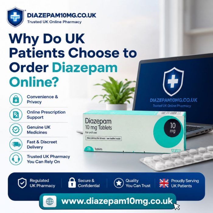 Why Do UK Patients Choose to Order Diazepam Online?