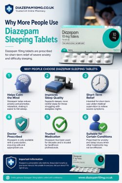 Why More People Use Diazepam Sleeping Tablets