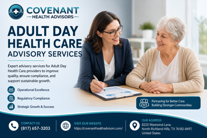 Optimize Your Center Value Through Premium Adult Day Health Care Advisory Services