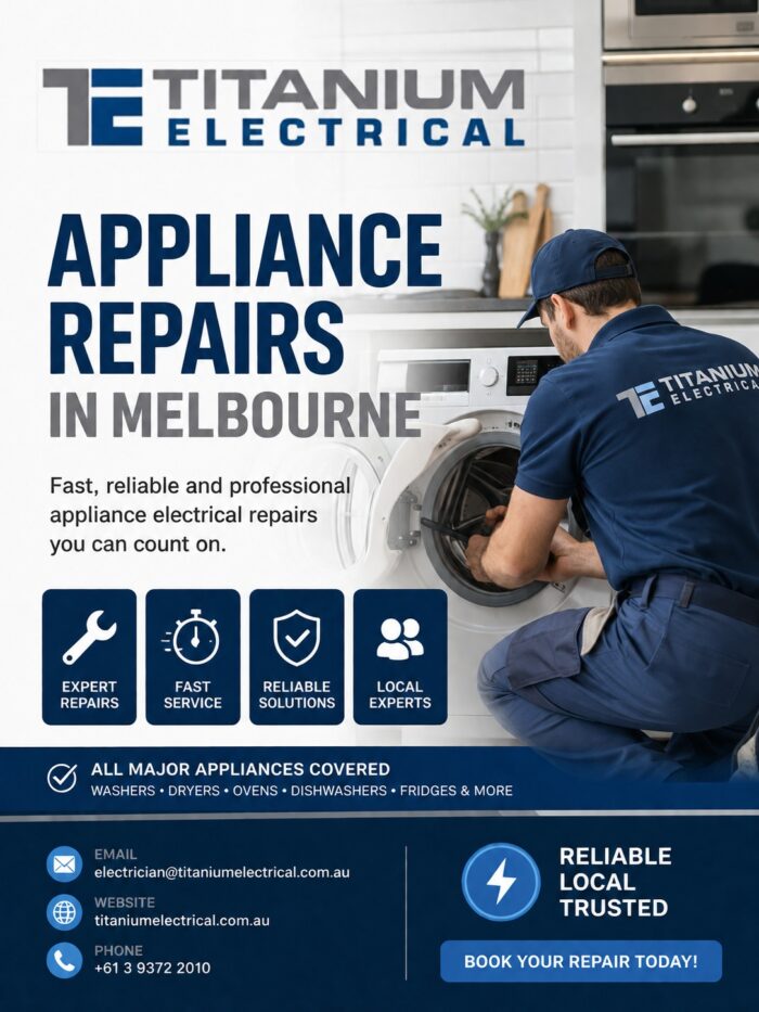 Appliance Repairs in Melbourne | Fast & Reliable Electrical Repair Services
