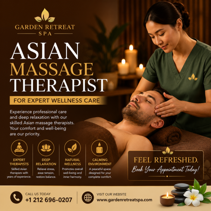 Asian Massage Therapist for Expert Wellness Care