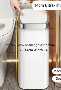 Choosing the Right Plastic Trash Bin Through Material and Design