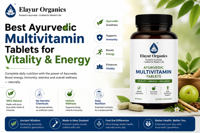 Best Ayurvedic Multivitamin Tablets for Vitality & Energy