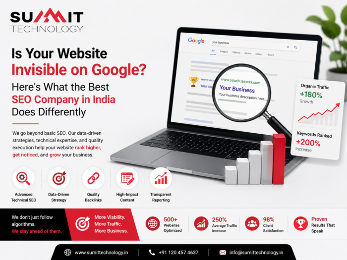 Is Your Website Invisible on Google? Here’s What the Best SEO Company in India Does Differ ...