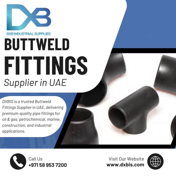 Buttweld Fittings Supplier in UAE | DXBIS Industrial Solutions