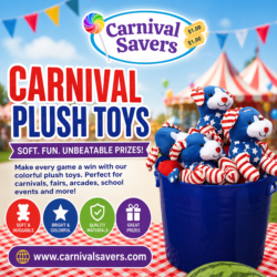 Carnival Plush Toys | Fun Prize Collection by Carnival Savers