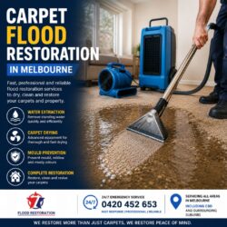 carpet flood restoration in melbourne