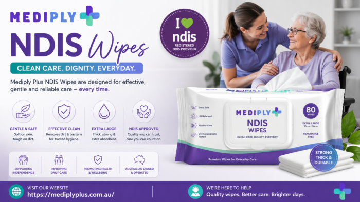 Premium NDIS Wipes and Healthcare Products | Mediply Plus