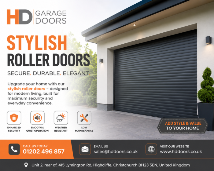 Enhance Your Home with Premium Stylish Roller Doors