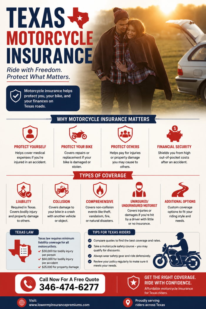 Texas Motorcycle Insurance | Coverage You Can Count On