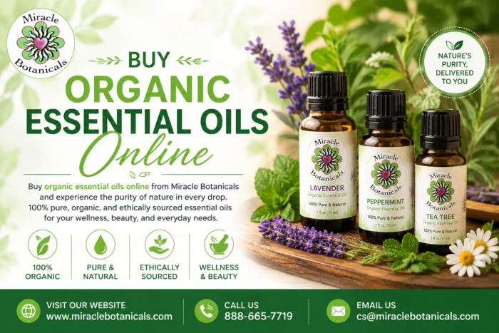 Buy Organic Essential Oils Online for Pure Natural Wellness