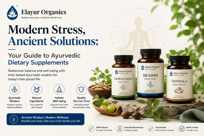 Modern Stress, Ancient Solutions: Your Guide to Ayurvedic Dietary Supplements